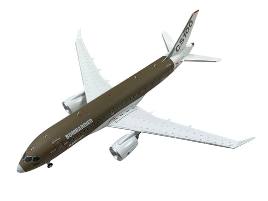 1/200 JC Wings (LH2056) Bombardier CS100 C-Series (C-GWYD) "FTV2" Primer Livery. Bombardier (Limited Edition)