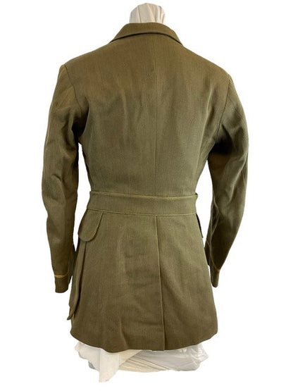 WW1 British 1918 RAF Khaki Service Tunic Named