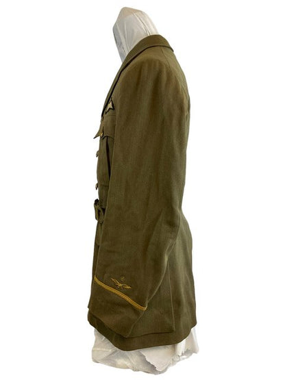 WW1 British 1918 RAF Khaki Service Tunic Named