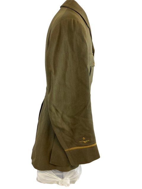 WW1 British 1918 RAF Khaki Service Tunic Named