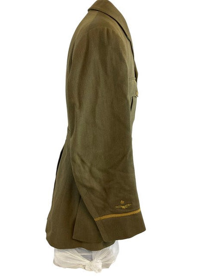 WW1 British 1918 RAF Khaki Service Tunic Named