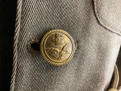 WW1 British 1918 RAF Khaki Service Tunic Named