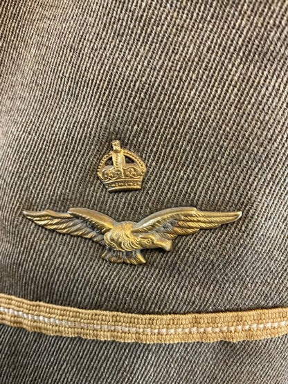 WW1 British 1918 RAF Khaki Service Tunic Named