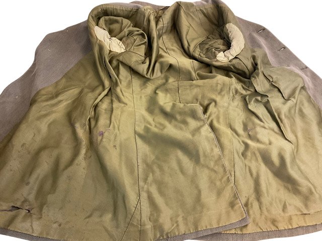 WW1 British 1918 RAF Khaki Service Tunic Named