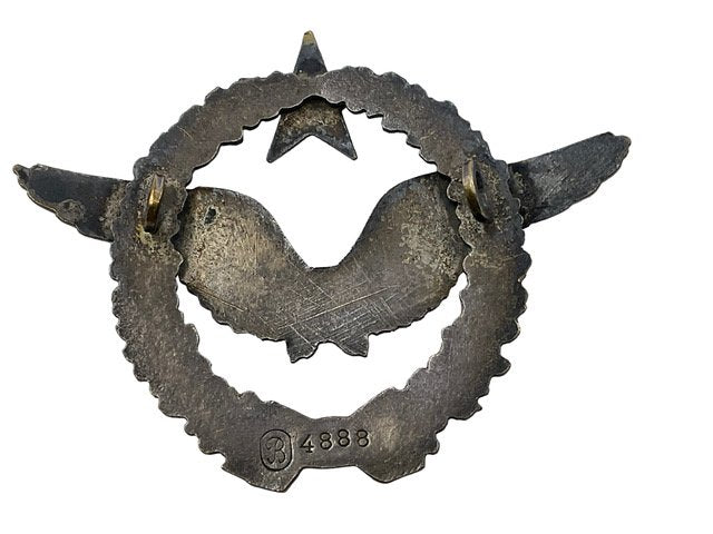 WW1 French France Pilots Badge Numbered