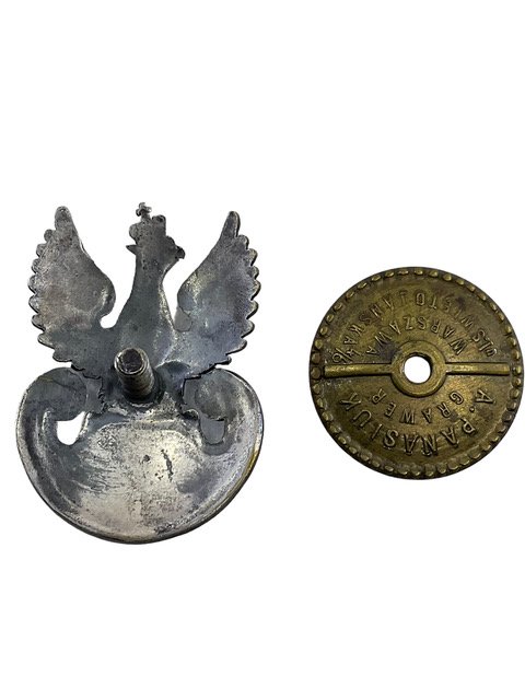 WW2 Polish Poland Home Army Cap Badge