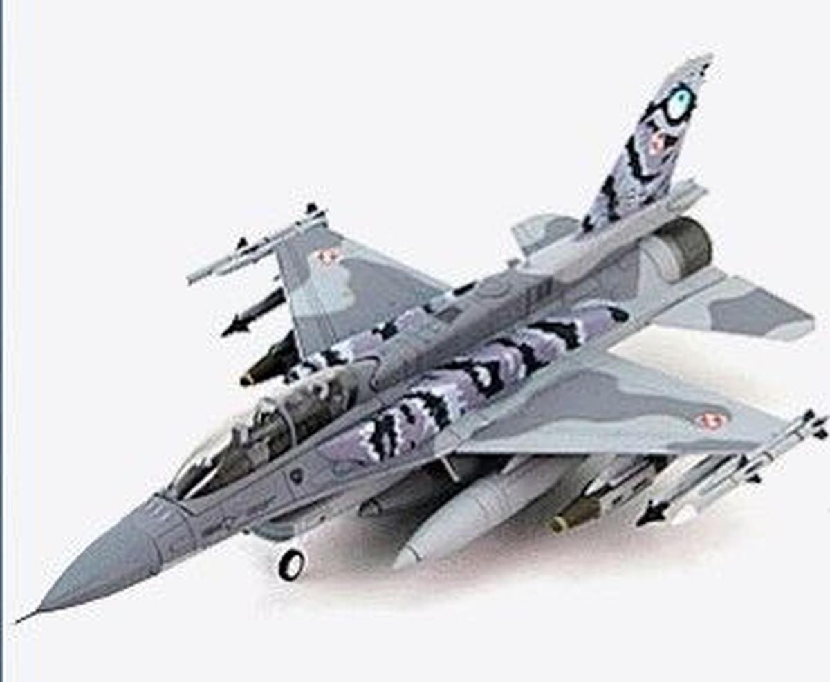 1/72 HOBBYMASTER LOCKHEED-MARTIN F16D JASTRAB POLISH AIRFORCE 6-ELT NATO TIGER-MEET SCHLESWIG-JAGEL AIR-BASE 2014