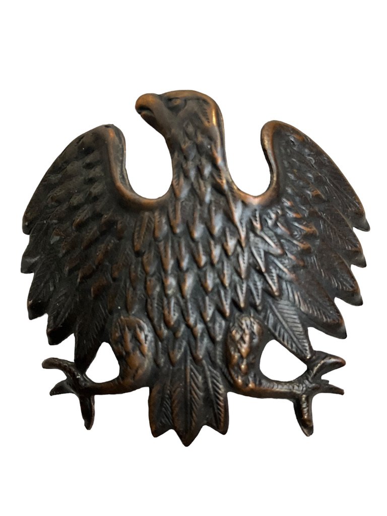 WW2 Polish Poland Under Russian Command Cap Badge