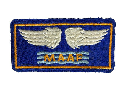 WW2 US USAAF Mediterranean Air Force MAAF SSI Shoulder Sleeve Insignia