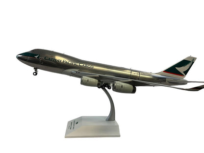 1/200 JC Wings (SA2003C) Boeing B747-400F (B-HUP)  Cathay Pacific Cargo Interactive Polished Aluminum Livery (Limited Edition)