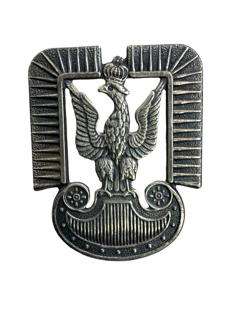 WW2 Poland Polish Enlisted Air Force Cap Badge