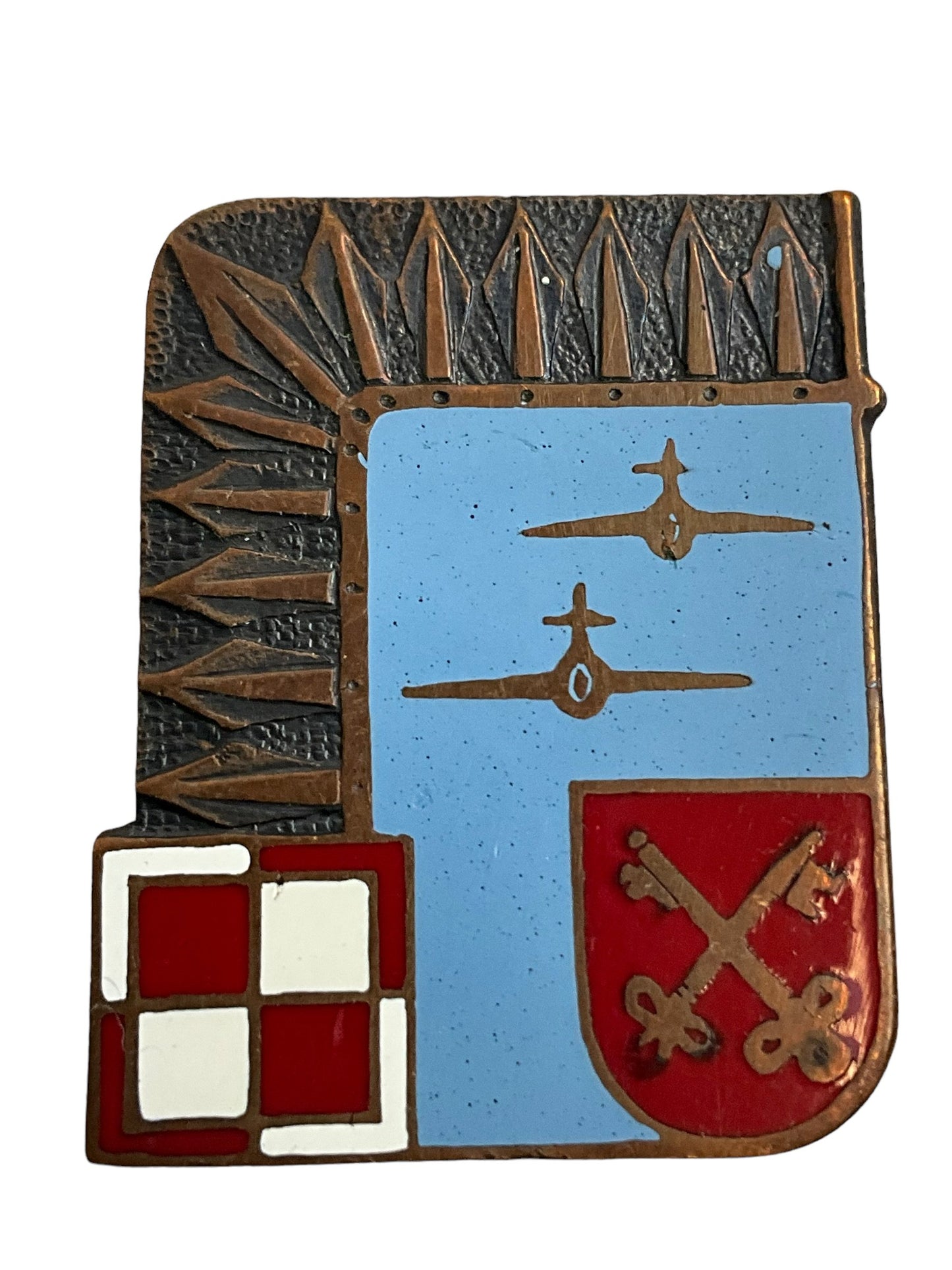 Poland Polish Air Force Squadron Pocket Badge