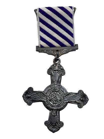 WW2 British Distinguished Flying Cross 1944 Dated in Box of Issue