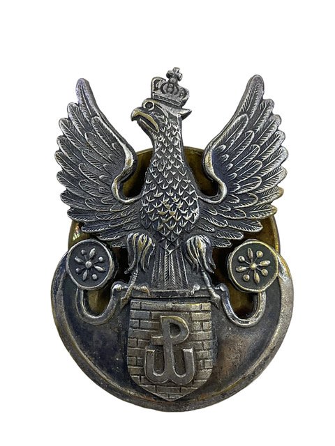 WW2 Polish Poland Home Army Cap Badge