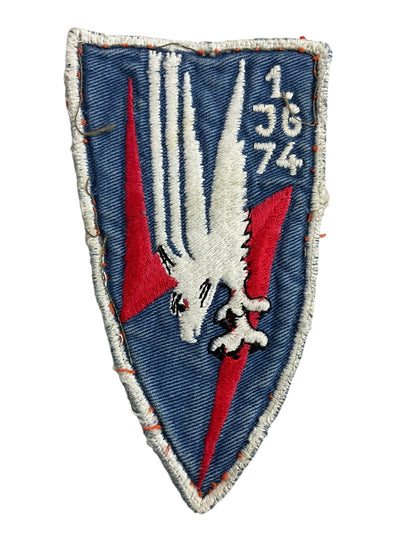 West German Air Force 1st JG 74 Squadron Patch Crest